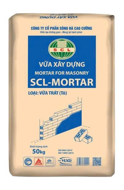 Vữa xây dựng SCL-Mortar loại trát