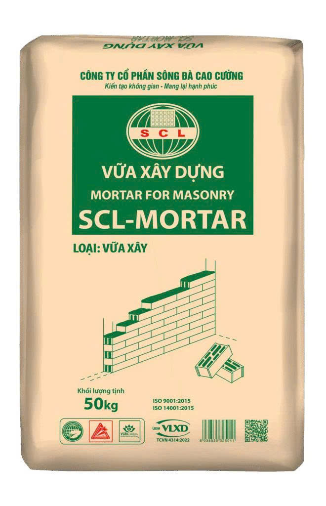 Vữa xây dựng SCL-Mortar loại vữa xây